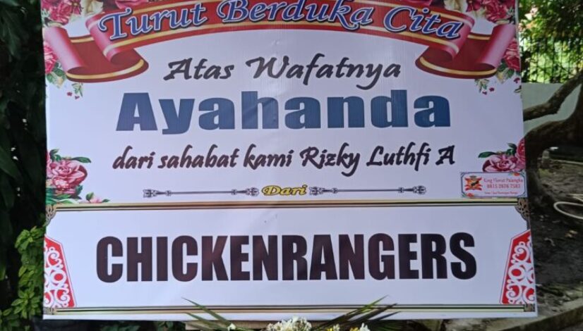 Karangan Bunga Duka Cita dan Papan Bunga Palangkaraya